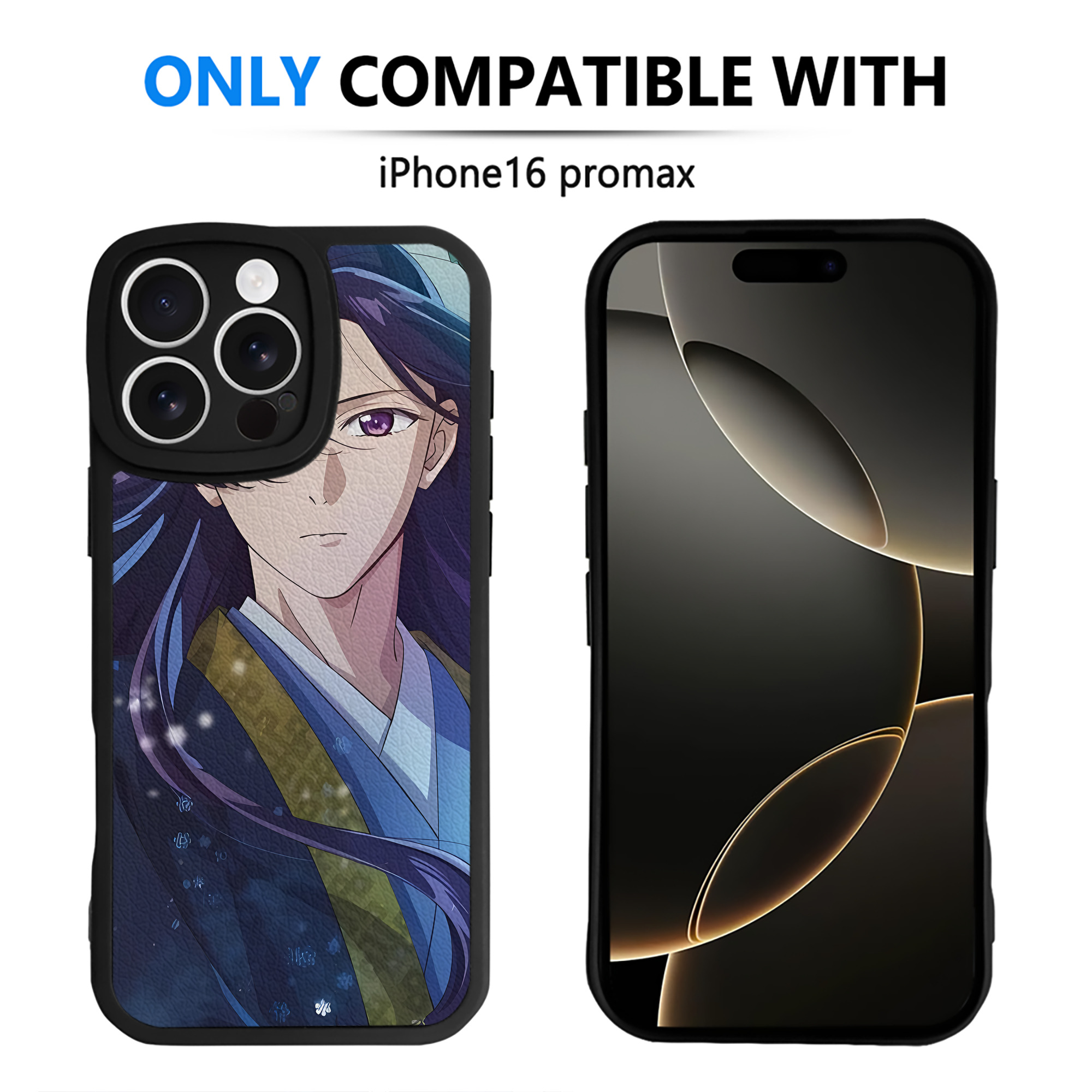（画像用） 薬屋のひとりごと The Apothecary Diaries 【iPhone 16シリーズ対応】シリコンスマホケース（レザー調） 材質：シリコン